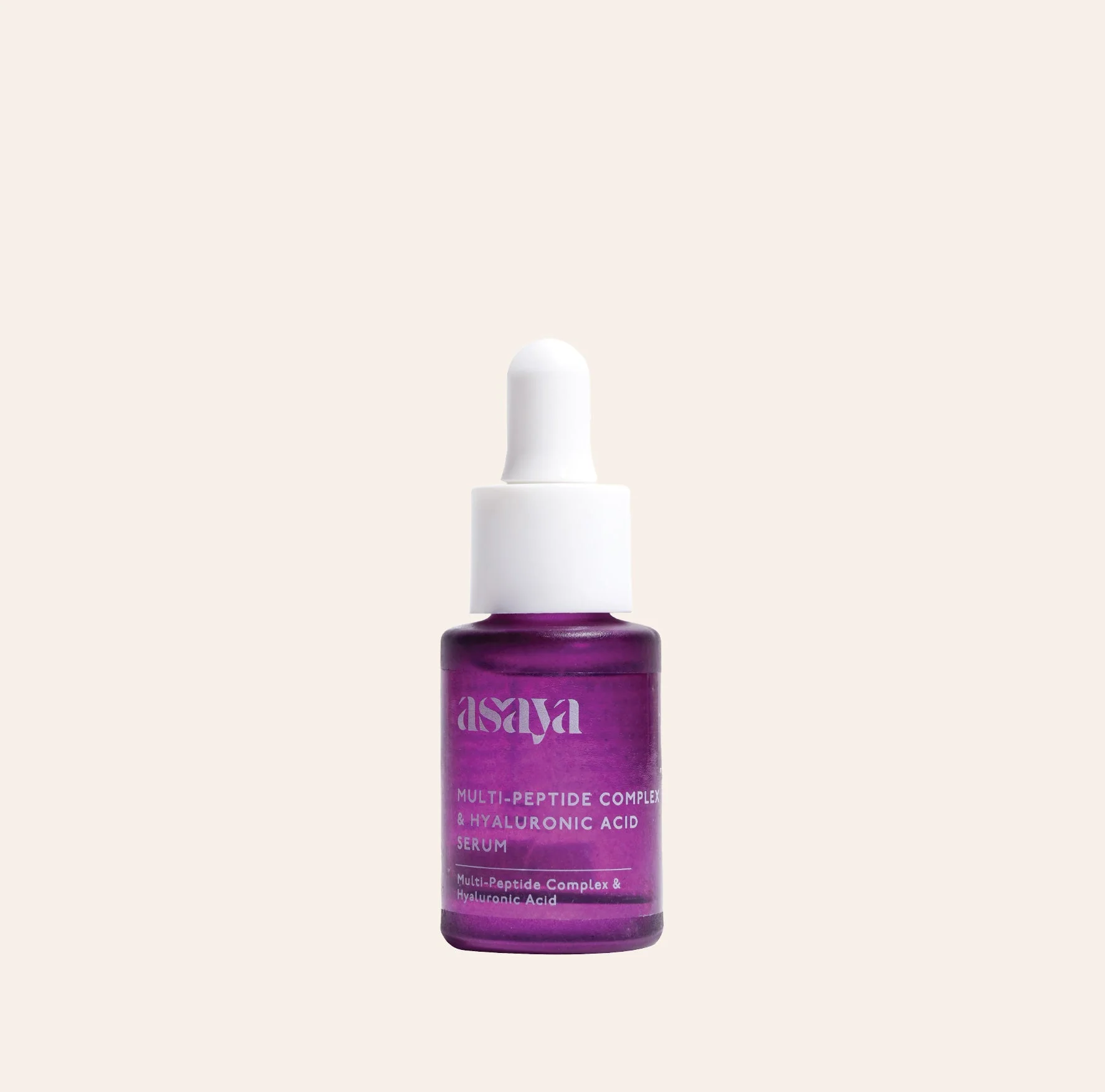 5% Multi Peptide Complex & Hyaluronic Acid Serum for Face, Collagen Booster - Mini Glow