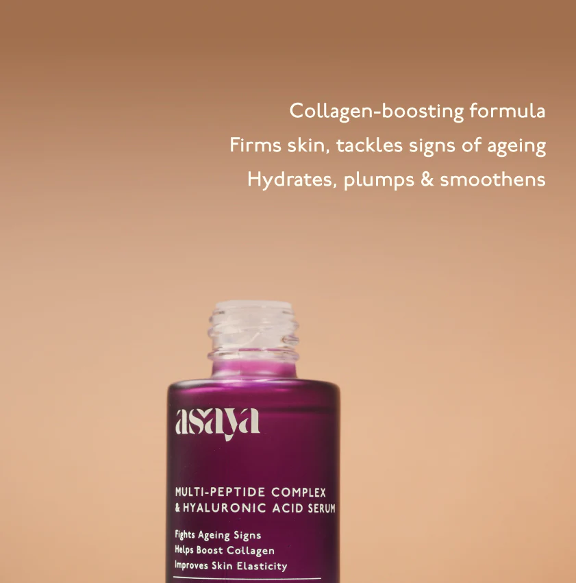 5% Multi Peptide Complex & Hyaluronic Acid Serum for Face, Collagen Booster - Mini - Image 2