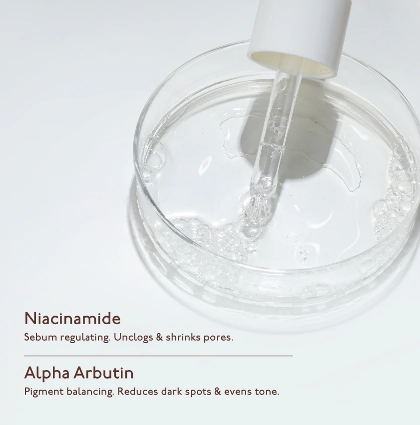 10% Niacinamide & 1% Alpha Arbutin Serum for Open Pores - Image 3