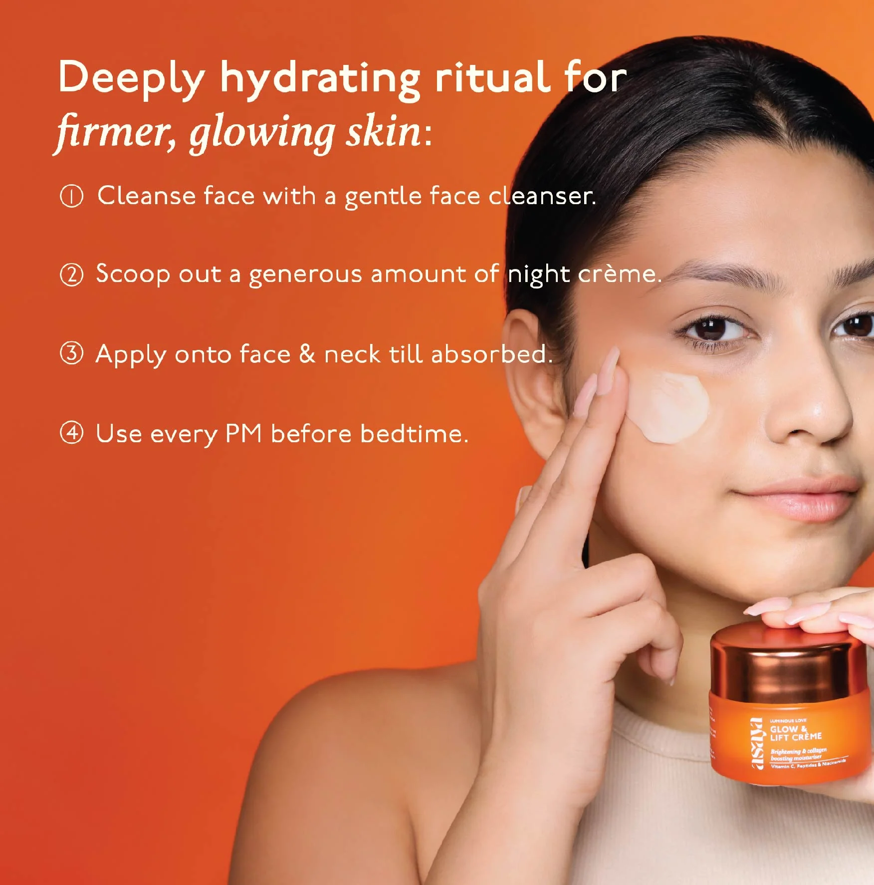 Glow & Lift Crème - Peptide Moisturizer for Skin Brightening & Collagen Boosting - Image 7