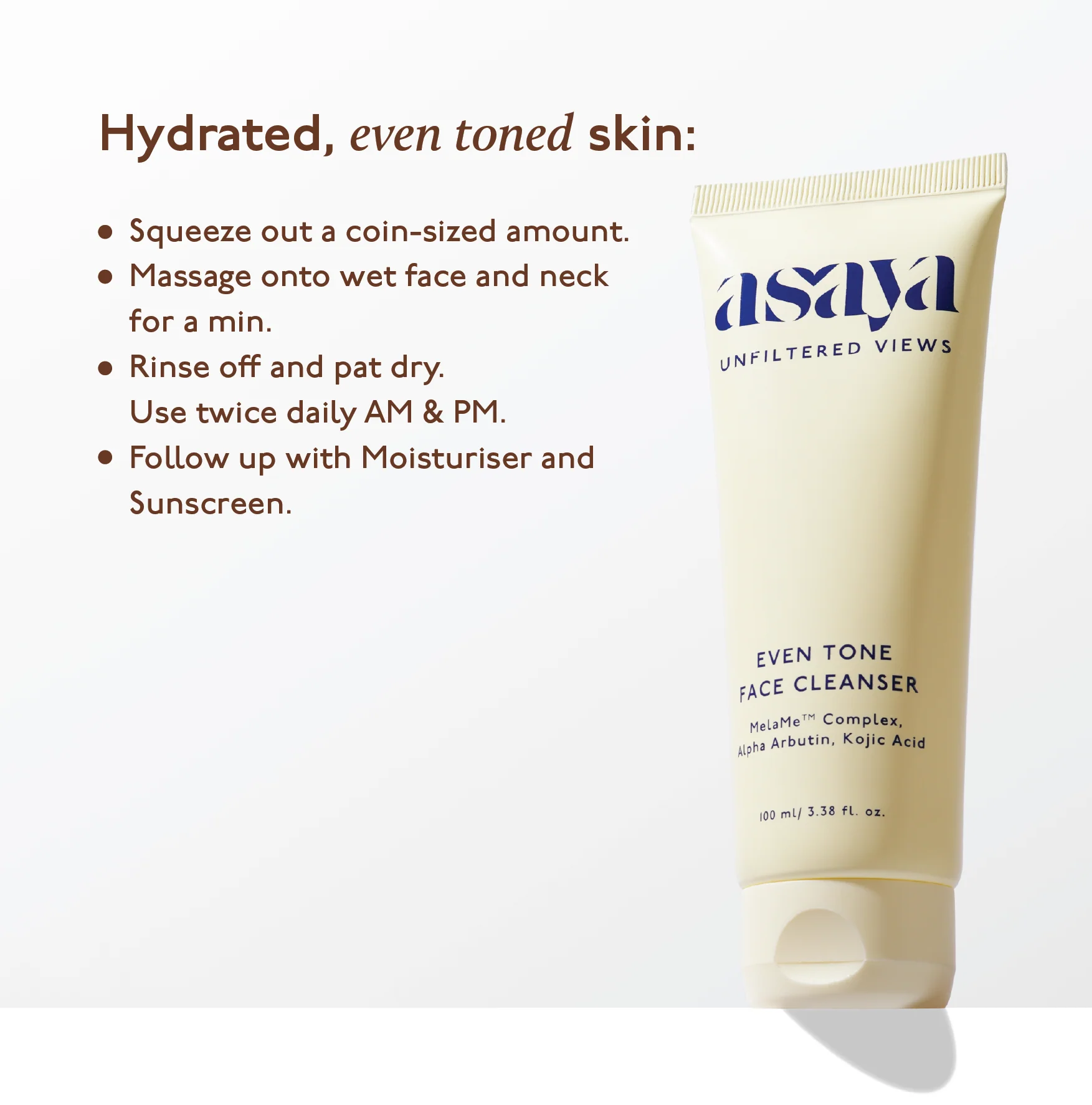 Even Tone Face Cleanser - Face Wash for Dark Spots and Marks - Image 7